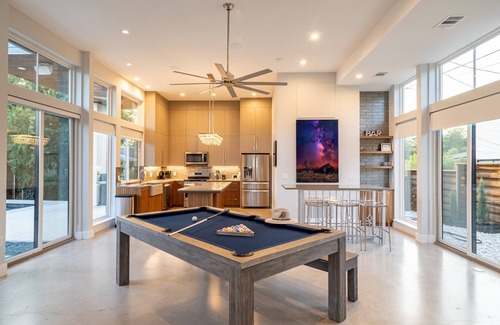 Blackshear-Prospect Hill House | Modern Retreat in East Austin with Private Pool & High Rating