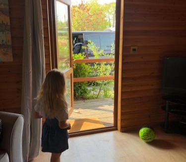 Boscundle House | East Crinnis Log Cabin: 4-Star Retreat for Families & Pets
