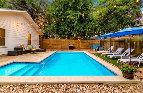 McKinley Heights House | Spunky Retreat in East Downtown with Heated Pool & Spa