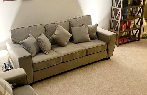 Shirley Apartment | East End Oasis: Cozy Fireplace & Family-Friendly Amenities