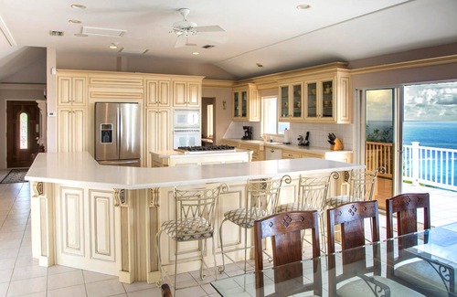 Grapetree House | East End Overlook: Ridgetop Estate with Dual Shore Views