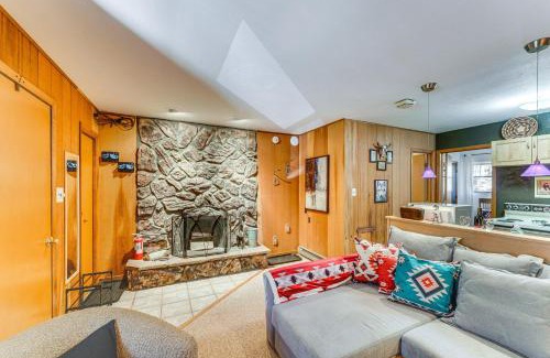 Angel Fire Apartment | Cozy Angel Fire Condo with Fireplace, Steps to Ski Lift!
