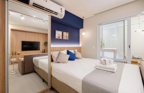 Vila Congonhas Apartment | Bright Studio Retreat with Private Pool in Campo Belo