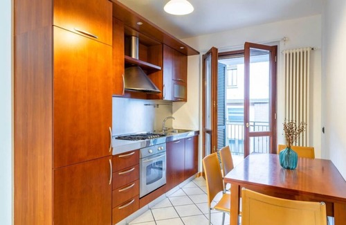 Ponte Seveso Apartment | Relax in a Bright Two-Bedroom at Easylife with Balcony