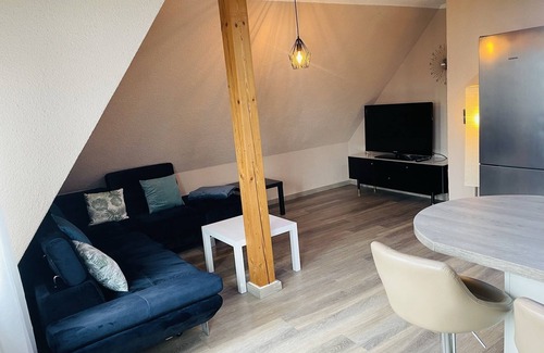 Bad Oeynhausen Apartment | Convenient Getaway at EasyStay#3: Netflix & Spa Access
