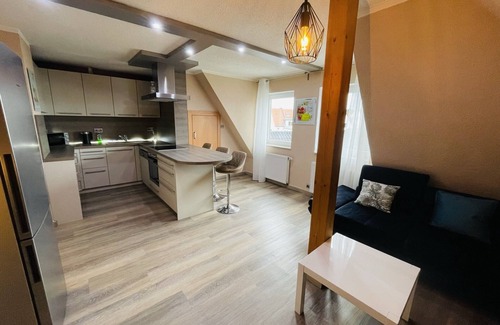 Bad Oeynhausen Apartment | Convenient Getaway at EasyStay#3: Netflix & Spa Access