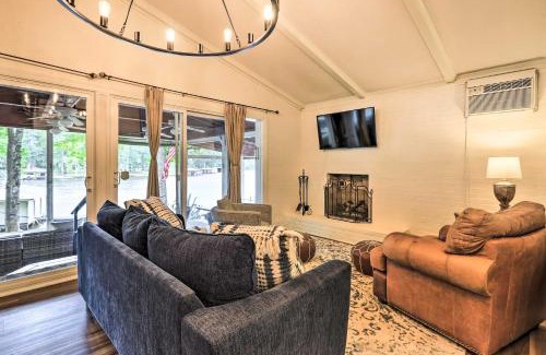 Milledgeville House | Pet-Friendly Escape at Lake Sinclair with Private Dock