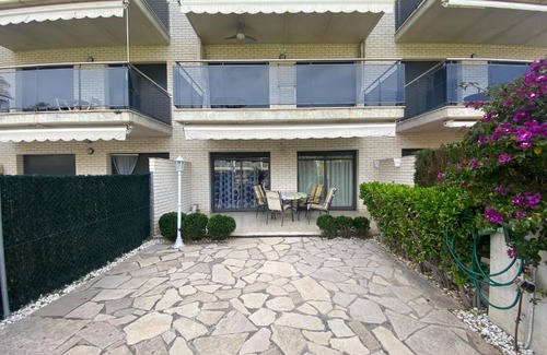 Sant Carles de la Rapita Apartment | Ocean View Retreat at Ebre 2 with Pool & Family-Friendly Vibes