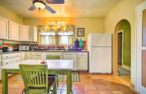 Truth or Consequences House | Unique Home Steps from Town and Bath District, Pet Friendly