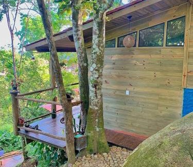Trindade Ski Chalet | Eco Cabana: Steps from the Beach with Pet-Friendly Amenities