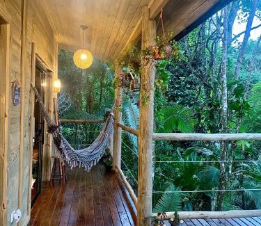 Trindade Ski Chalet | Eco Cabana: Steps from the Beach with Pet-Friendly Amenities