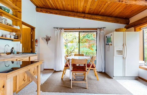 Startup Cabin | Eco-Friendly Log Cabin with Private W/D and Scenic Views