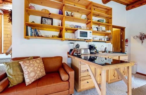 Startup Cabin | Eco-Friendly Log Cabin with Private W/D and Scenic Views