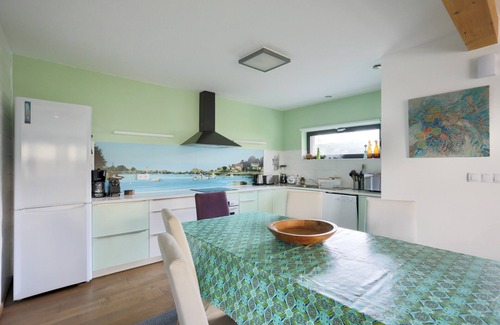 Tregastel House | Oceanfront Eco Gîte: Les Flots, Rated 10/10 by Guests