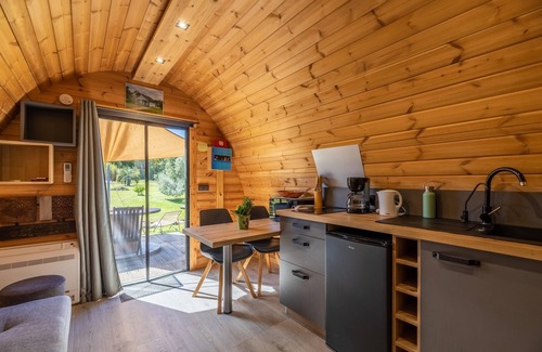 Montegrosso Cabin | Discover Eco Lodge "Casella Leccia" with Ocean Views