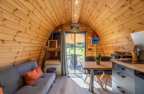 Montegrosso Cabin | Discover Eco Lodge "Casella Leccia" with Ocean Views
