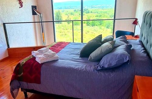 Los Reartes Ski Chalet | Eco Refugio: Guest Rated 10/10 with Breathtaking Ocean Views