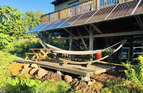 Portneuf Apartment | Eco Studio at Maïa Gardens: Family-Friendly Getaway