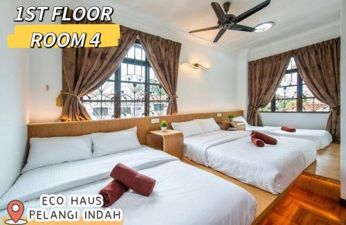 Ulu Tiram Villa | EcoHaus AeonTebrau: Family Fun with Pool & Entertainment