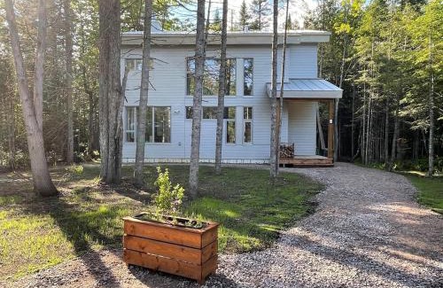 Sainte-Christine-d'Auvergne House | Ecology between forest and river - L'Hermine Charme