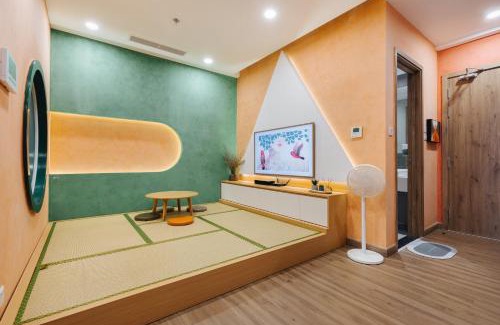 Van Giang Apartment | Relaxing Ecopark QV Homestay with Oceanfront Amenities