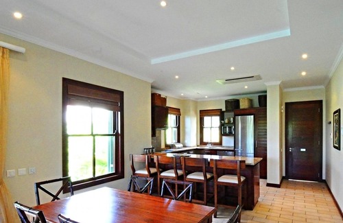 Eden Island Apartment | Experience Eden Island: Beachfront 3-Bed with Spa & Pool