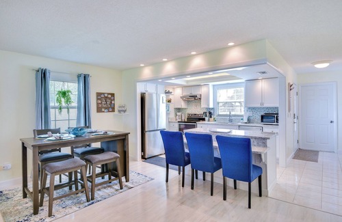 Edgewater House | Edgewater Escape: Game Room & Private Patio Retreat