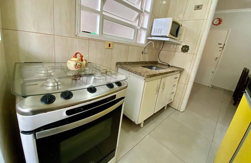 Vila Assuncao Apartment | Enjoy Ocean Views at Edifício São Rafael with Pool & Spa
