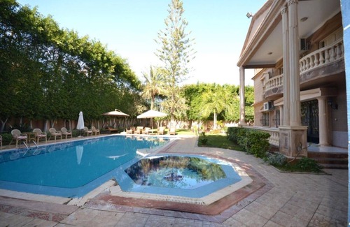 Mobarak City Villa | Discover ALFRDOUS Vacation Home with Private Pool & Spa