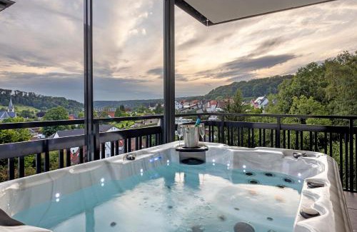 Altenbeken Apartment | Relax at Egge Resort: Hot Tub & Sauna, Guest Rated 9.9