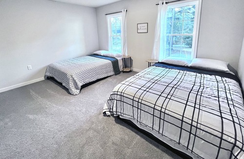 Mount Holly House | Egret Court - Newly built cozy modern home with access to water and beach