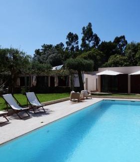Santa Cruz do Lima House | Relax at Eido do Luou - Poolside Retreat with Ocean Views