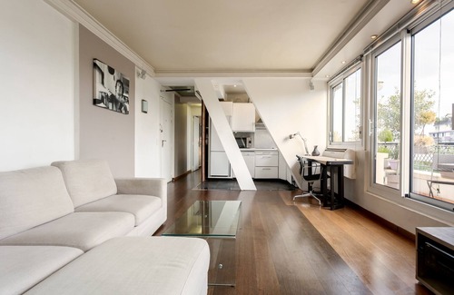 16th Arrondissement Apartment | Charming Eiffel Tower Apartment with Terrace and Pool