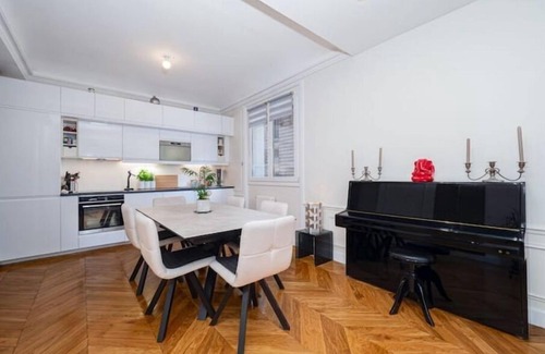 Passy Apartment | Refurbished Hotel with Eiffel Tower Views & Family Amenities