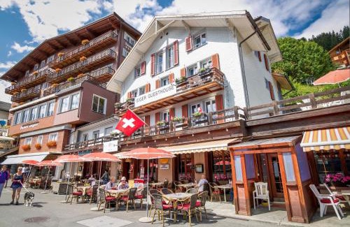 Murren House | Eiger Guesthouse: Family-Friendly Retreat with Pool & Dining