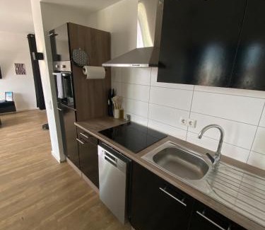 Lueneburg Apartment | Ein Zimmer mit Blick