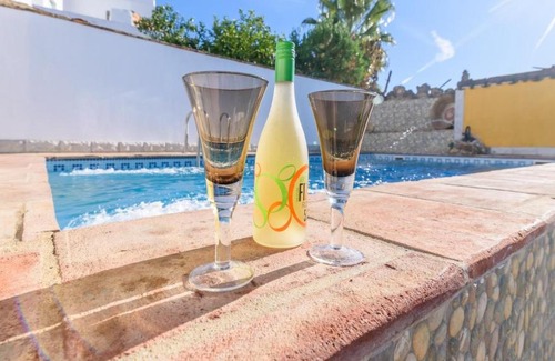 La Puebla de los Infantes House | Relax at El Castillo Puebla de Los Infantes with Private Pool