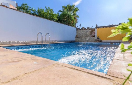 La Puebla de los Infantes House | Relax at El Castillo Puebla de Los Infantes with Private Pool