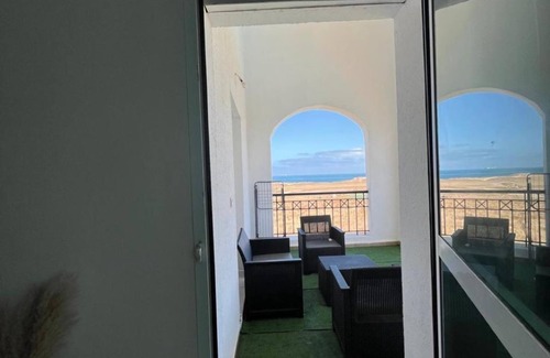 El Mansouria Apartment | El Mansouria Résidence Ricoflores Beach: sea view and swimming pool