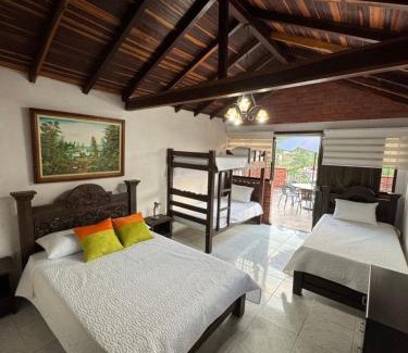 San Gil Cabin | Discover El Mortiño: Pet-Friendly Retreat with Pool & Breakfast