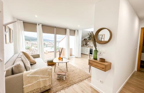 Corcubion Apartment | Exceptional El Olivo by ALÔGA: Oceanfront & Pet Friendly