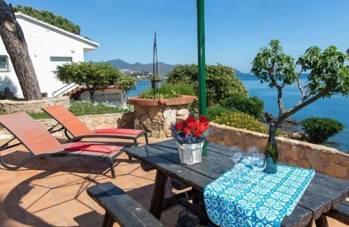 Llanca House | Relax at El Paraiso by Interhome: Oceanfront Pools & Spa