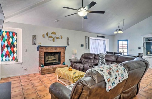 Biggs Field House | Relaxing El Paso Escape with Private Pool, Near Downtown