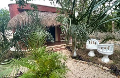 Merida Municipality Cabin | Experience El Pueblito Dzibichaltun: Top-Rated Stay with Pool