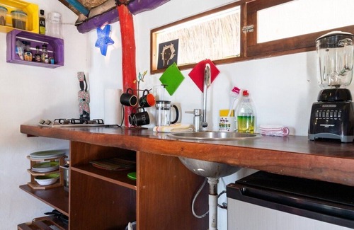 Xpu-Ha House | Beachfront El Secreto with Kitchen: Ideal for Your Getaway