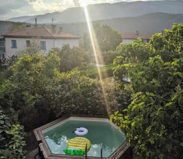 Corneilla-de-Conflent Apartment | El Solà: Poolside Apartment with Garden Access & High Reviews