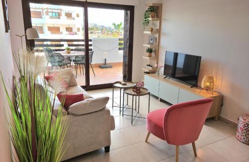 Mar de Pulpi Apartment | Discover El Sueño: Oceanfront Poolside Retreat