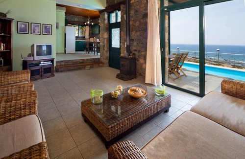 Livadia Villa | Elafonisi Villa with Private Pool & Sea View, 13 Min to Beach