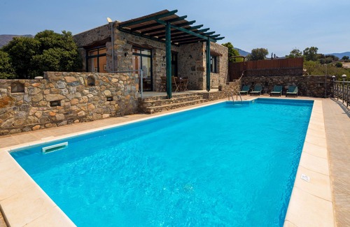 Livadia Villa | Elafonisi Villa with Private Pool & Sea View, 13 Min to Beach