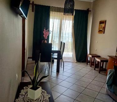 Agios Georgios Pagon Apartment | Experience Eleana Apartments with Oceanfront Views